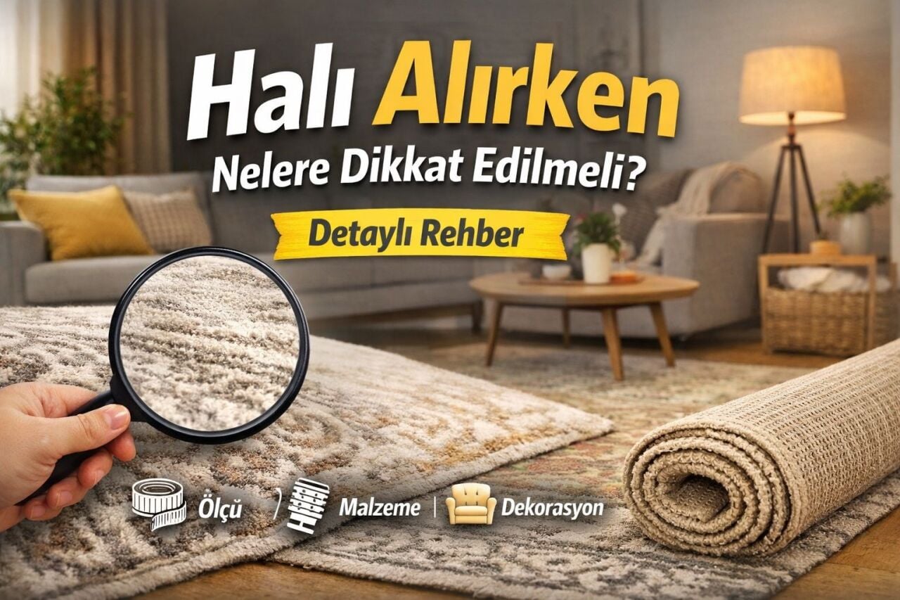 Halı Alırken Nelere Dikkat Edilmeli? (Detaylı Rehber)