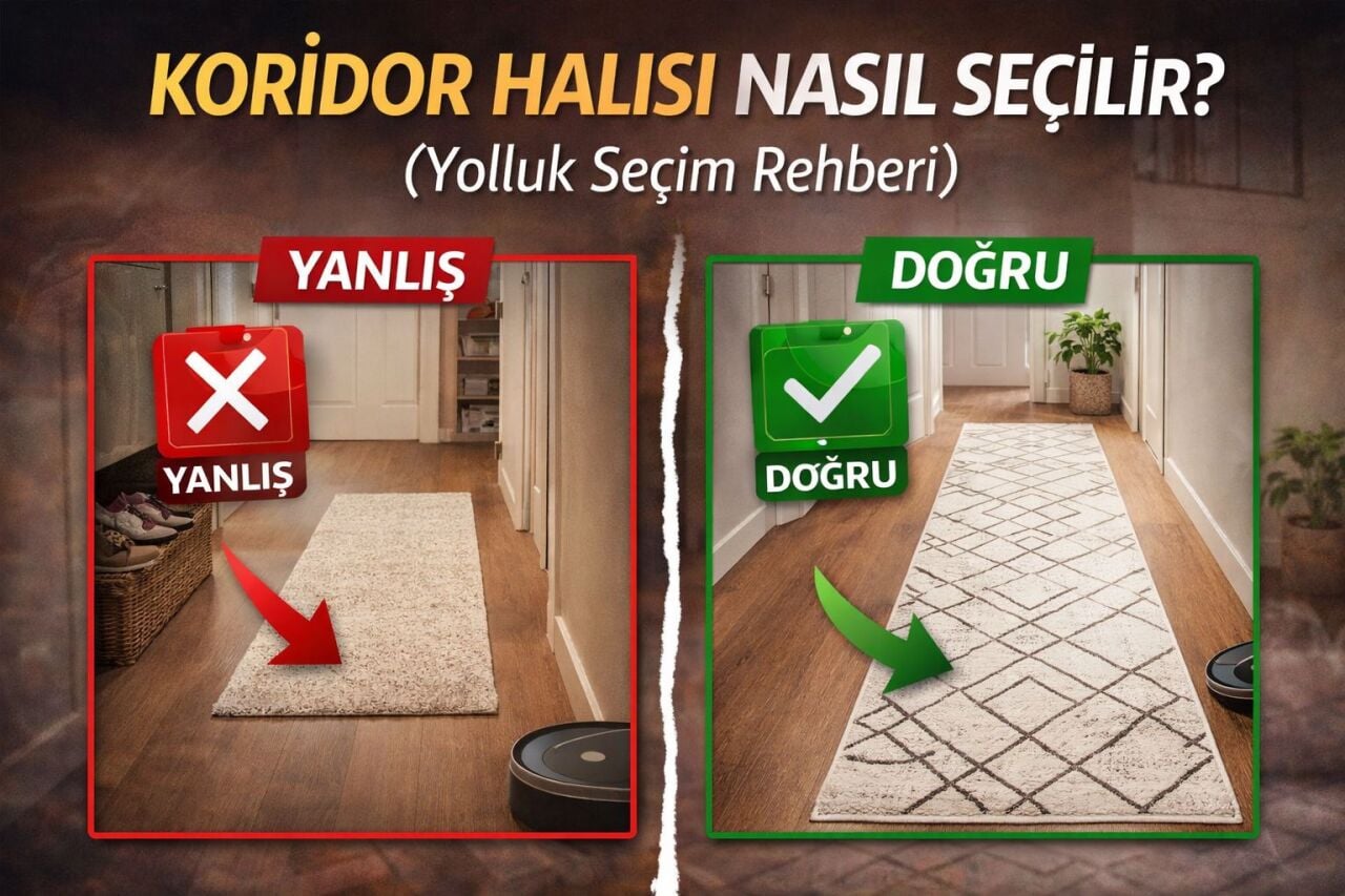 Koridor Halısı Nasıl Seçilir? | En İyi Yolluk Modelleri ve Ölçü Rehberi