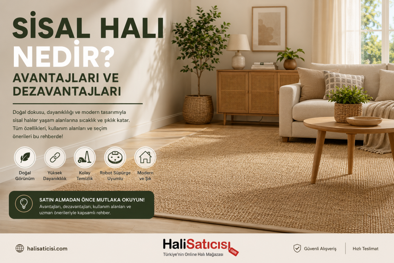 Sisal Halı Nedir? Avantajları ve Dezavantajları