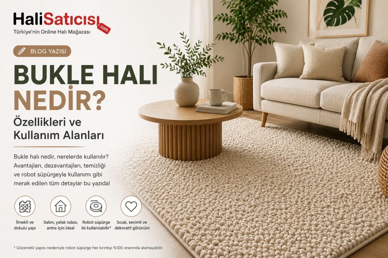 Bukle Halı Nedir? Özellikleri ve Kullanım Alanları