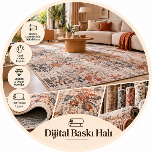 Dijital Baskı Halı