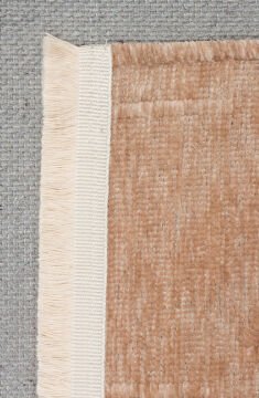 Eko Halı Liza Kaymaz Tabanlı Yıkanabilir Anti Alerjik Kilim LIZ 02 Vizon