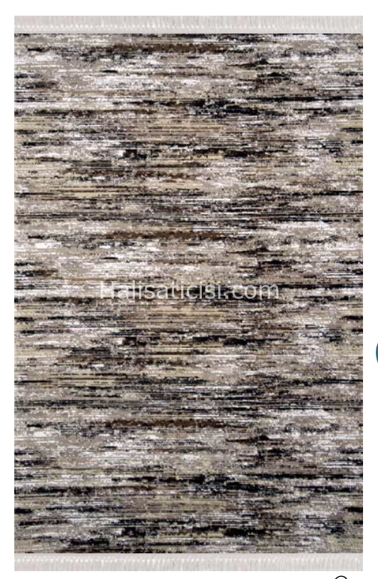 Toprak Halı Ottimo  8875 Siyah 100X200