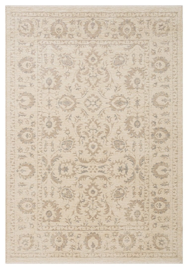 Eko Halı Liza Kaymaz Tabanlı Yıkanabilir Anti Alerjik Kilim LIZ 03 Beige