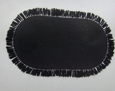 Jüt Halı Doğal El Yapımı Oval Model:202 120X180