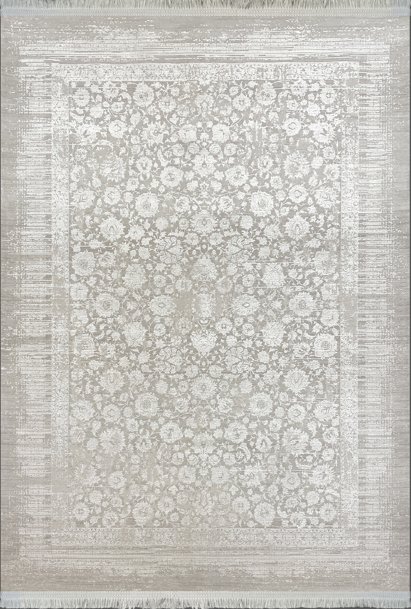 Woolen Halı İpek Viscon Akrilik  5002 Bej