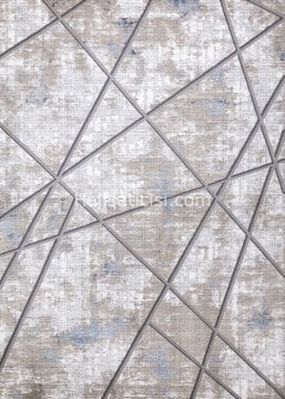 Atlantik Halı Alin 300340A-A.MAVİ-A.BEJ