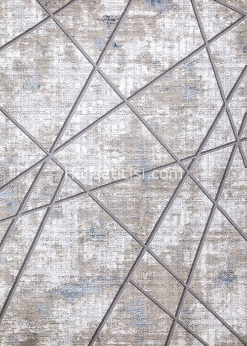 Atlantik Halı Alin 300340A-A.MAVİ-A.BEJ 100X200