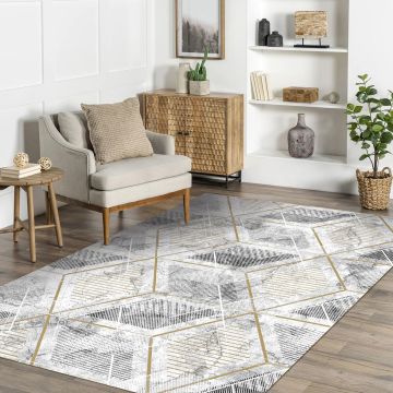 Crea Halı Kristal Özel Ebat 18168