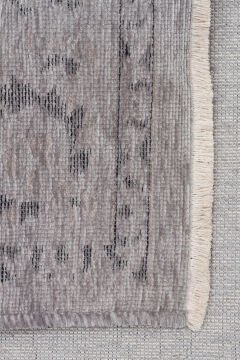 Eko Halı Liza Kaymaz Tabanlı Yıkanabilir Anti Alerjik Kilim LIZ 03 Grey