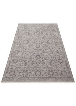 Eko Halı Liza Kaymaz Tabanlı Yıkanabilir Anti Alerjik Kilim LIZ 03 Grey