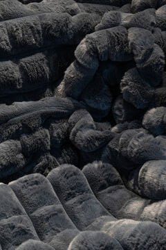 Apex Halı Linio Peluş Halı 8056 Antrasit