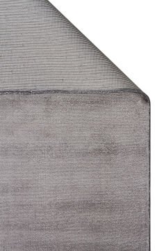 Eko Halı Velvet Düz Renk Viscon Halı VT Plain D. Grey