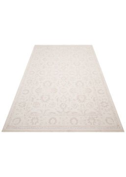 Eko Halı Liza Kaymaz Tabanlı Yıkanabilir Anti Alerjik Kilim LIZ 03 White