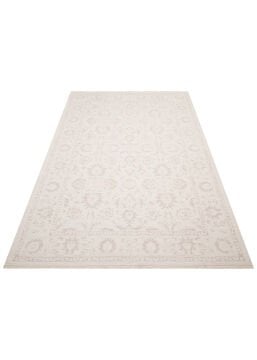 Eko Halı Liza Kaymaz Tabanlı Yıkanabilir Anti Alerjik Kilim LIZ 03 White