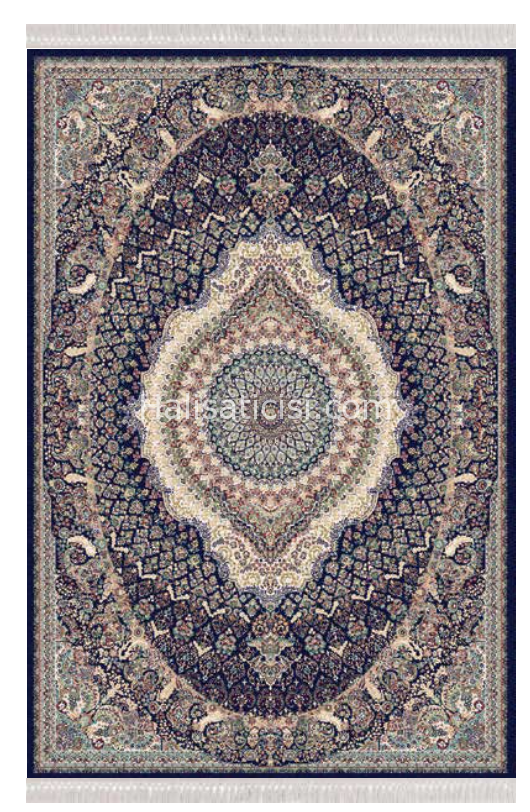 Toprak Halı Abrishim  20058 Lacivert 160X230