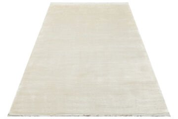 Eko Halı Velvet Düz Renk Viscon Halı VT Plain Ecru