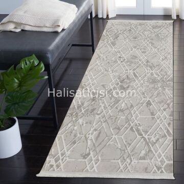 Melidia Halı Relax Özel Ebat Kesme Halı 0182A-BEJ