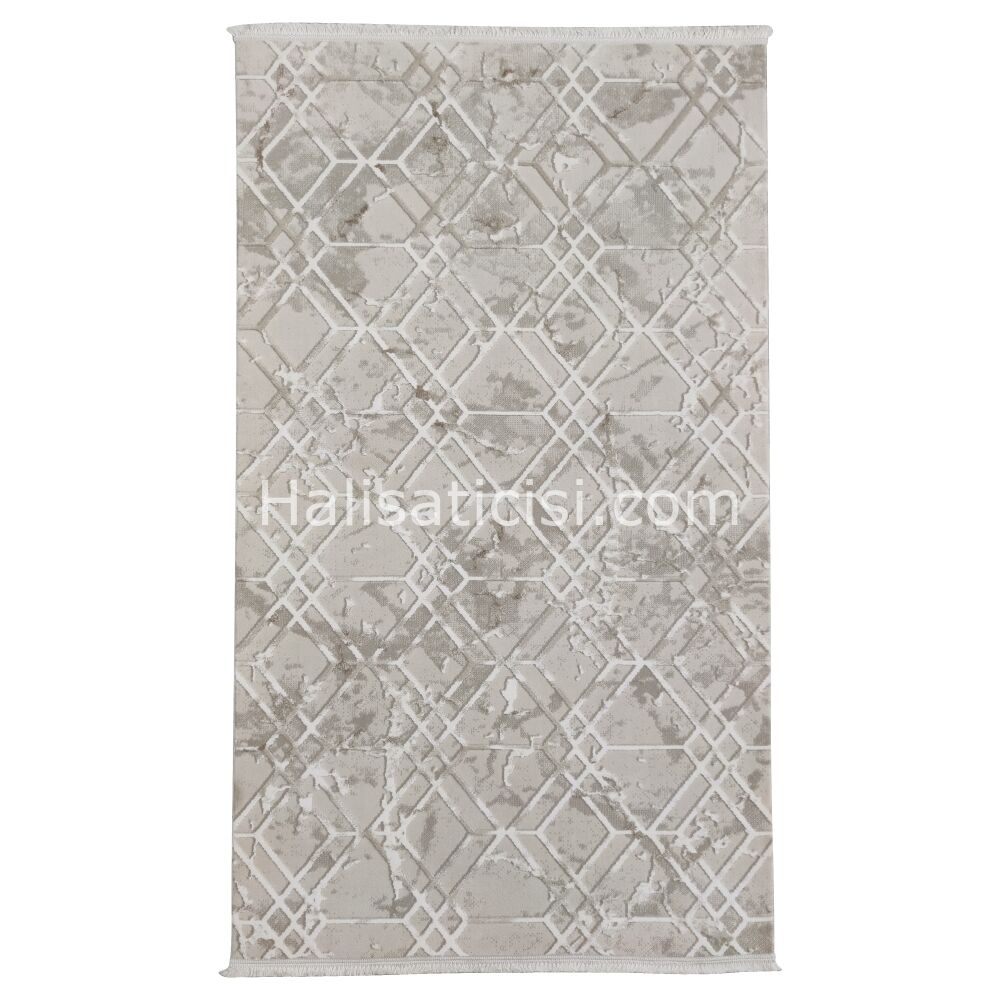 Melidia Halı Relax Özel Ebat Kesme Halı 0182A-BEJ