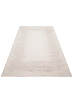 Eko Halı Liza Kaymaz Tabanlı Yıkanabilir Anti Alerjik Kilim LIZ 04 White
