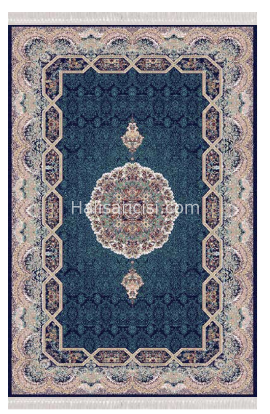 Toprak Halı Abrishim 37161 Lacivert 160X230