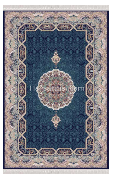 Toprak Halı Abrishim 37161 Lacivert 160X230