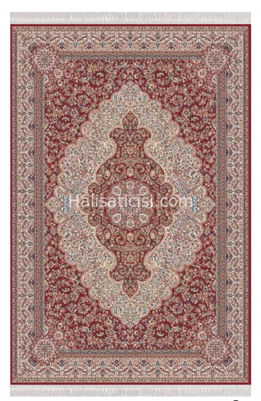 Toprak Halı Abrishim 37308 Bordo 160X230