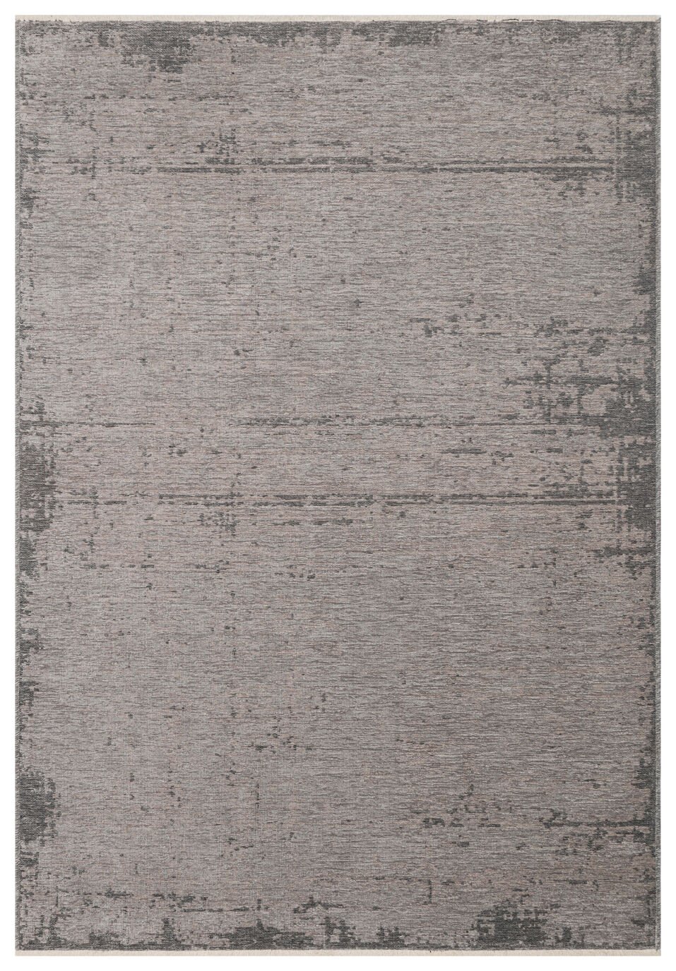 Eko Halı Liza Kaymaz Tabanlı Yıkanabilir Anti Alerjik Kilim LIZ 05 Grey