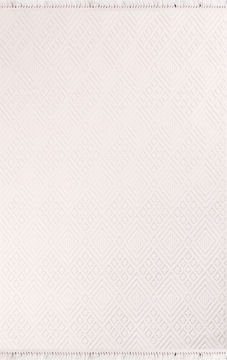 Nexus Halı Torino Antialerjik Modern Halı 1541A-BEYAZ 100x200