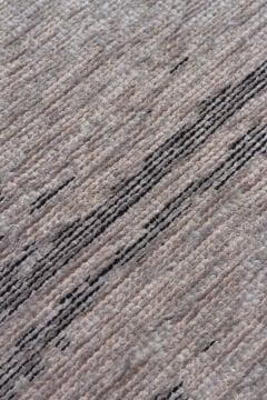 Eko Halı Liza Kaymaz Tabanlı Yıkanabilir Anti Alerjik Kilim LIZ 05 Grey