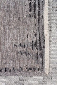 Eko Halı Liza Kaymaz Tabanlı Yıkanabilir Anti Alerjik Kilim LIZ 05 Grey