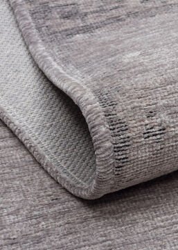 Eko Halı Liza Kaymaz Tabanlı Yıkanabilir Anti Alerjik Kilim LIZ 05 Grey