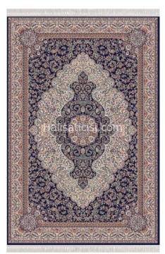 Toprak Halı Abrishim 37308 Lacivert 160X230