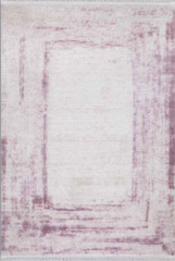 FLORA HALI AYŞIL 2418D PEMBE 100X200