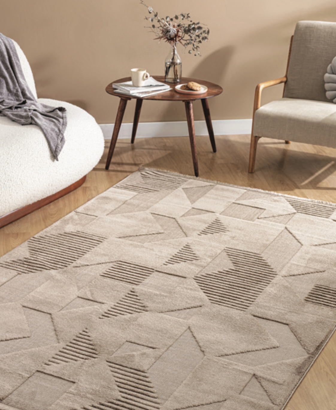 Koridor Halı İzka Özel Ebat Kesim Halı IZ02