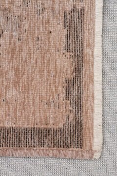 Eko Halı Liza Kaymaz Tabanlı Yıkanabilir Anti Alerjik Kilim LIZ 06 Vizon