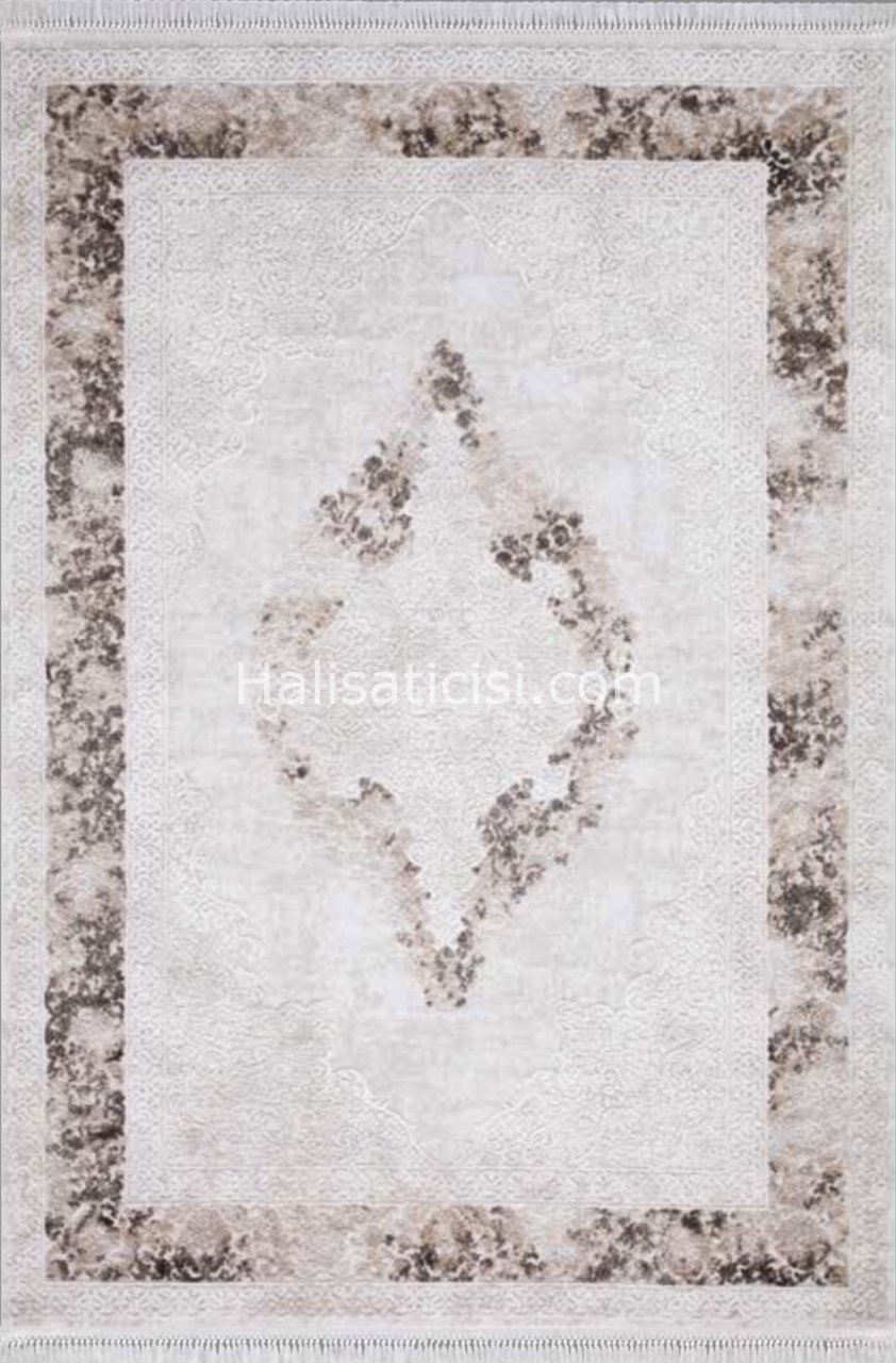 FLORA HALI AYŞIL 1716 Kahve 100X200