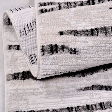 Crea Halı Moda Özel Ebat Kesme Halı 1501 Ak