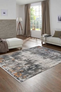 Festival Halı Bianca Modern Gri Oda Halısı M4401A