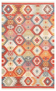 Eko Halı Nomad Çift Taraflı Yıkanabilir Otantik Desen Kilim NMD 01 Multy
