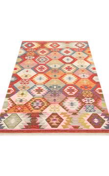 Eko Halı Nomad Çift Taraflı Yıkanabilir Otantik Desen Kilim NMD 01 Multy