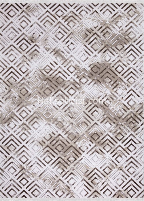Atlantik Halı Dila A3044A-KAHVE 100X200
