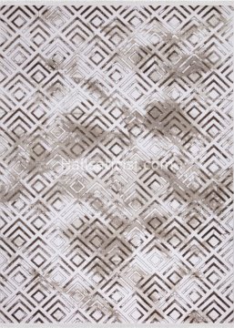 Atlantik Halı Dila A3044A-KAHVE 100X200