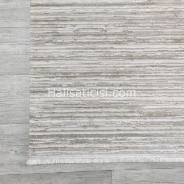 Melidia Halı Relax Özel Ebat Kesme Halı 0184A-BEJ.
