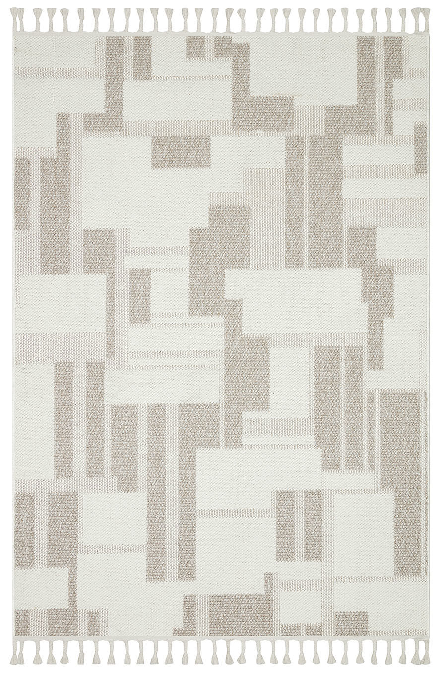 Amiral Halı Step Plus Bukle Halı S265 Krem Bej