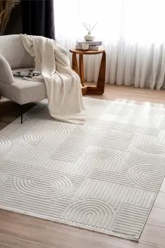 Koza Halı Monaco İskandinav Halı 33471B Krem