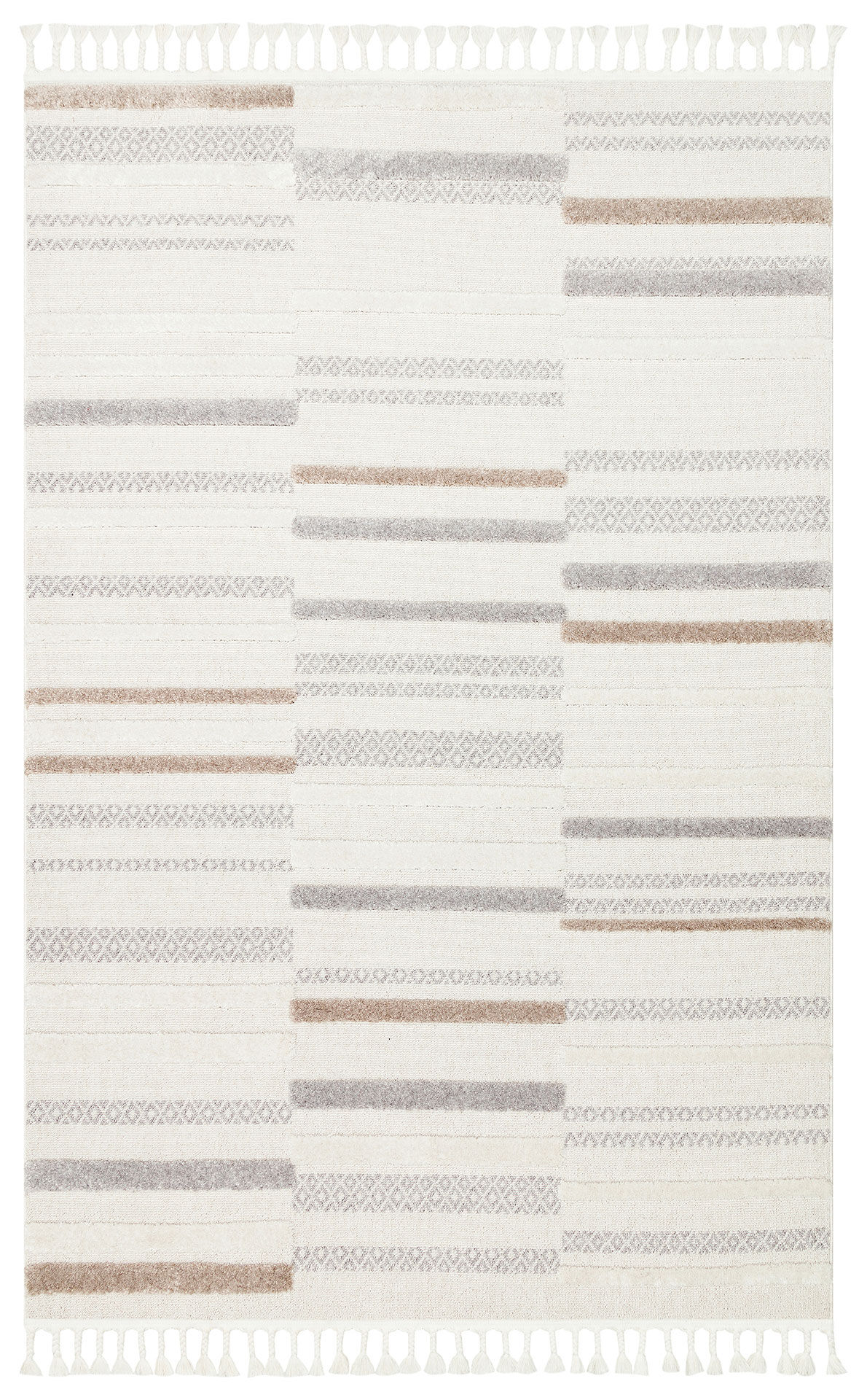 Eko Halı Terazzo İskandinav Halı TRZ01 White Grey