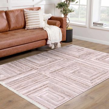 Crea Halı Moda Özel Ebat Kesme Halı 1550 Ak