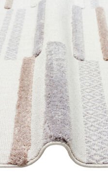Eko Halı Terazzo İskandinav Halı TRZ01 White Grey