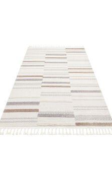 Eko Halı Terazzo İskandinav Halı TRZ01 White Grey